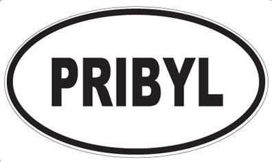 PRIBYL - Oval Magnet