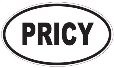 PRICY - Oval Magnet