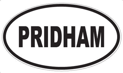 PRIDHAM - Oval Magnet