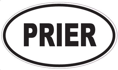 PRIER - Oval Magnet