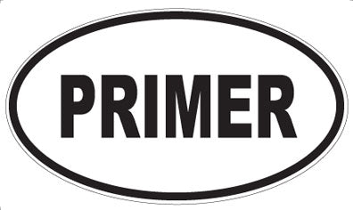 PRIMER - Oval Magnet
