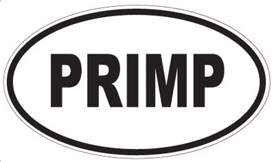 PRIMP - Oval Magnet