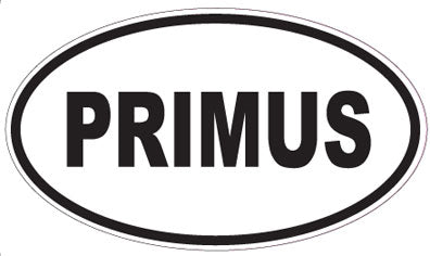 PRIMUS - Oval Sticker