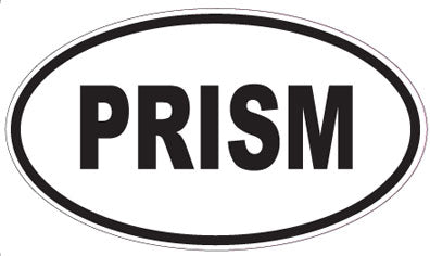 PRISM - Oval Sticker
