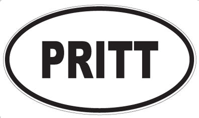PRITT - Oval Sticker