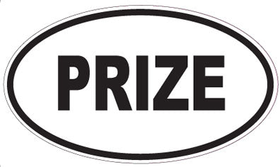 PRIZE - Oval Magnet