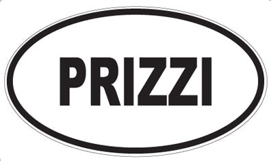 PRIZZI - Oval Magnet