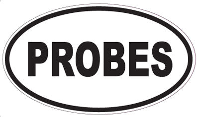 PROBES - Oval Sticker