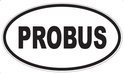 PROBUS - Oval Sticker