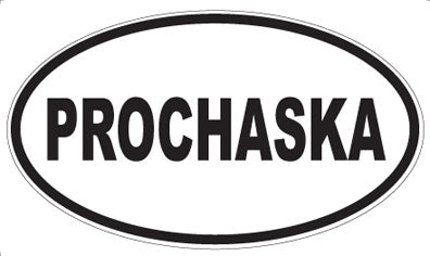 PROCHASKA - Oval Sticker