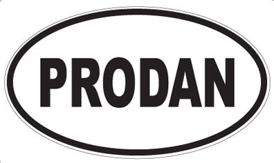 PRODAN - Oval Sticker