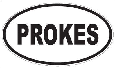 PROKES - Oval Sticker