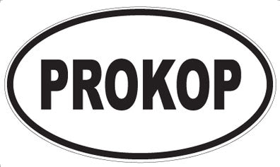PROKOP - Oval Sticker