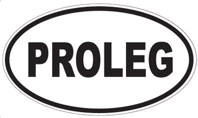 PROLEG - Oval Sticker