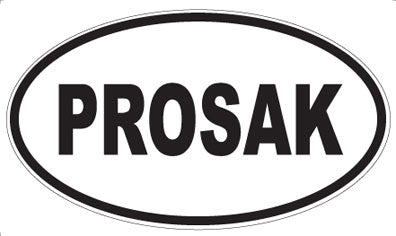 PROSAK - Oval Sticker