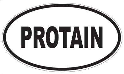 PROTAIN - Oval Sticker