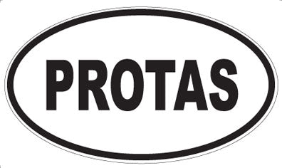 PROTAS - Oval Sticker
