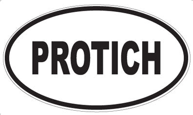 PROTICH - Oval Sticker