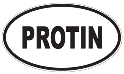 PROTIN - Oval Sticker