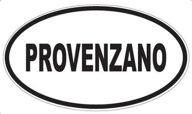 PROVENZANO - Oval Magnet