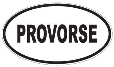 PROVORSE - Oval Magnet