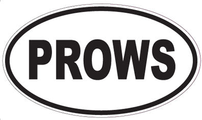 PROWS - Oval Magnet
