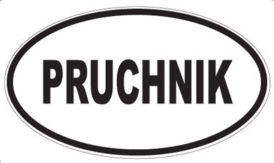PRUCHNIK - Oval Magnet