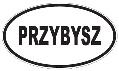 PRZYBYSZ - Oval Magnet