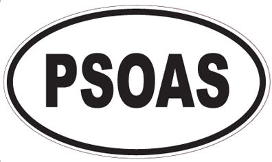 PSOAS - Oval Magnet