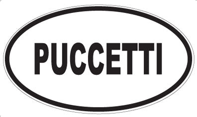 PUCCETTI - Oval Magnet