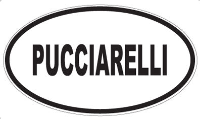 PUCCIARELLI - Oval Magnet