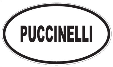 PUCCINELLI - Oval Magnet