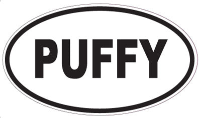 PUFFY - Oval Magnet