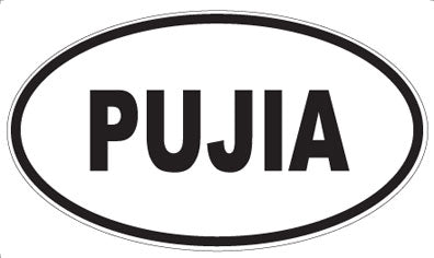 PUJIA - Oval Magnet