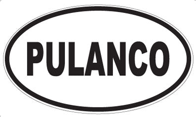 PULANCO - Oval Magnet