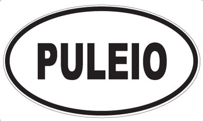 PULEIO - Oval Magnet