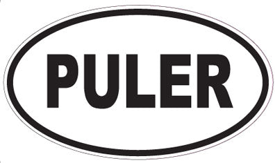 PULER - Oval Magnet