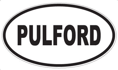 PULFORD - Oval Magnet