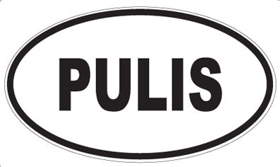 PULIS - Oval Magnet