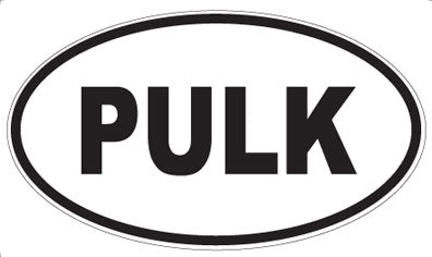 PULK - Oval Magnet