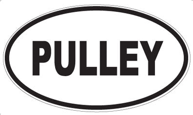PULLEY - Oval Magnet