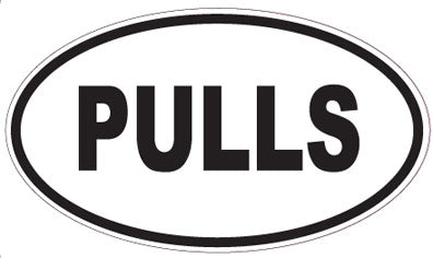 PULLS - Oval Magnet