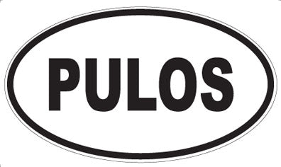 PULOS - Oval Magnet