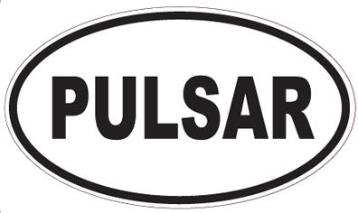 PULSAR - Oval Sticker