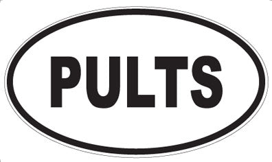 PULTS - Oval Sticker