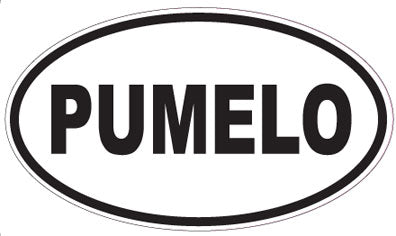 PUMELO - Oval Sticker