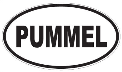 PUMMEL - Oval Magnet