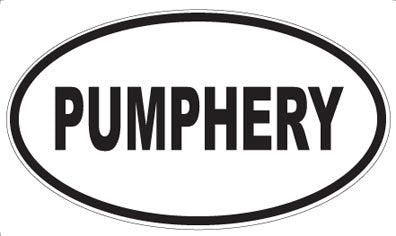 PUMPHERY - Oval Magnet