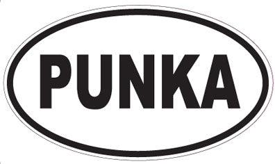 PUNKA - Oval Magnet