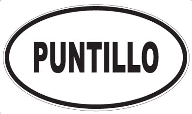 PUNTILLO - Oval Magnet